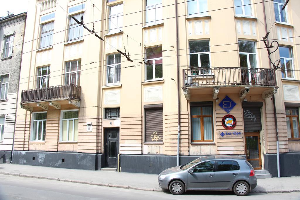 Apartment On Rustaveli Lemberg Exterior foto