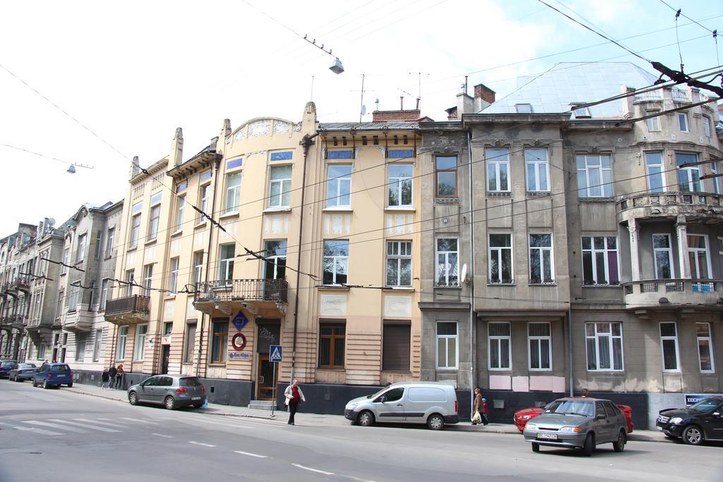 Apartment On Rustaveli Lemberg Exterior foto