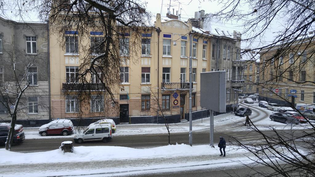 Apartment On Rustaveli Lemberg Exterior foto